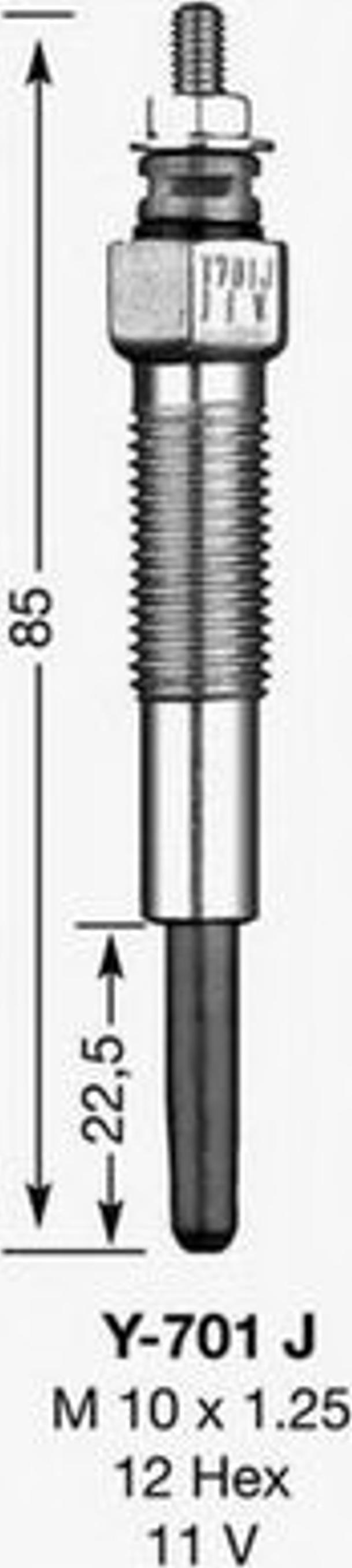 NGK D-Power 39 - Grijač za paljenje www.molydon.hr