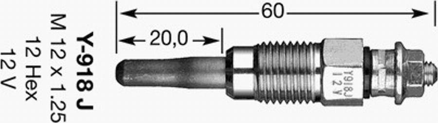 NGK D-Power  2 - Grijač za paljenje www.molydon.hr