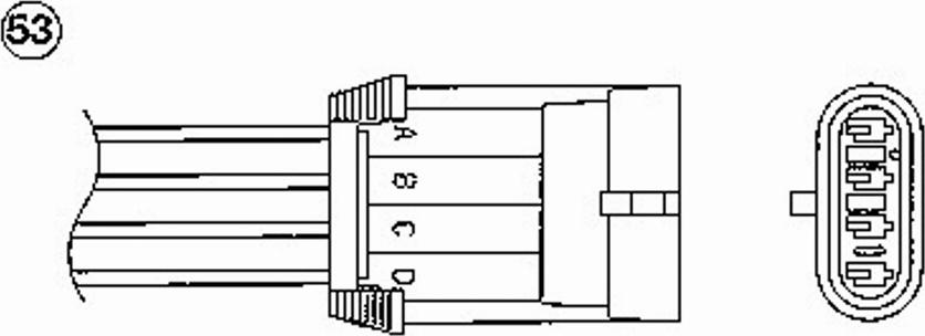 NGK OTA7H-3C2 - Lambda-sonda www.molydon.hr