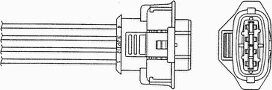 NGK OZA531-GM24 - Lambda-sonda www.molydon.hr