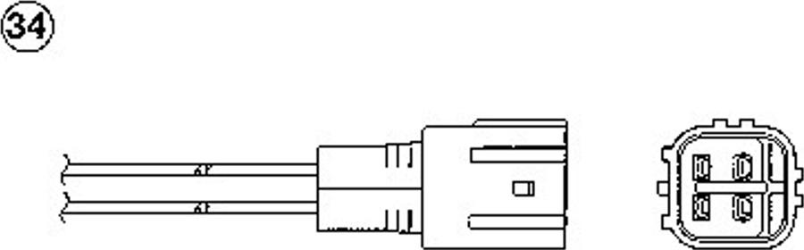 NGK OZA384-E39 - Lambda-sonda www.molydon.hr