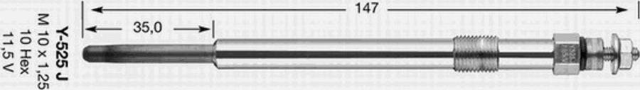 NGK Y-525J - Grijač za paljenje www.molydon.hr