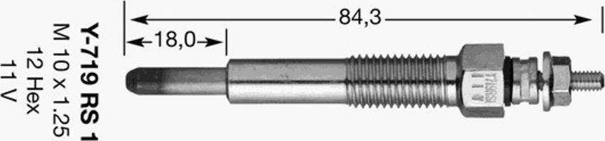 NGK Y-719RS1 - Grijač za paljenje www.molydon.hr