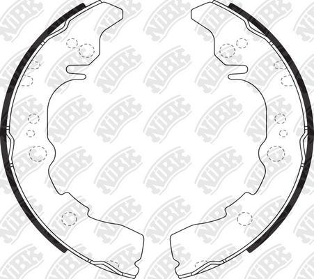 NiBK FN0041 - Komplet kočnica, bubanj kočnice www.molydon.hr