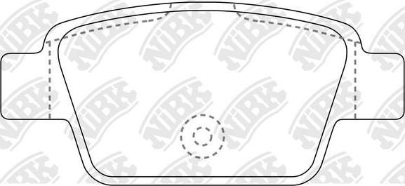 NiBK PN0515 - Komplet Pločica, disk-kočnica www.molydon.hr