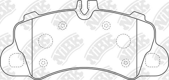 NiBK PN0863 - Komplet Pločica, disk-kočnica www.molydon.hr