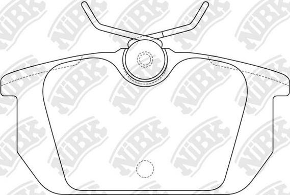 NiBK PN0246 - Komplet Pločica, disk-kočnica www.molydon.hr