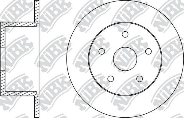 NiBK RN43004 - Kočioni disk www.molydon.hr