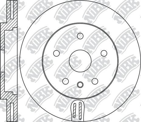 NiBK RN1952 - Kočioni disk www.molydon.hr