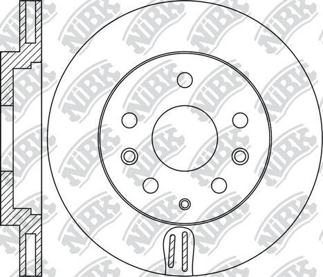 NiBK RN1908 - Kočioni disk www.molydon.hr