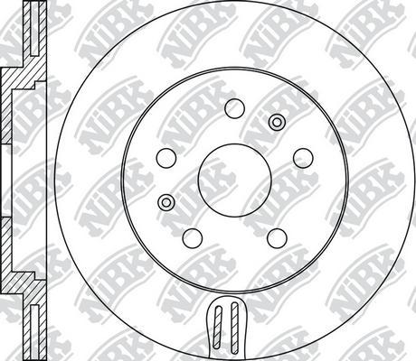 NiBK RN1902 - Kočioni disk www.molydon.hr