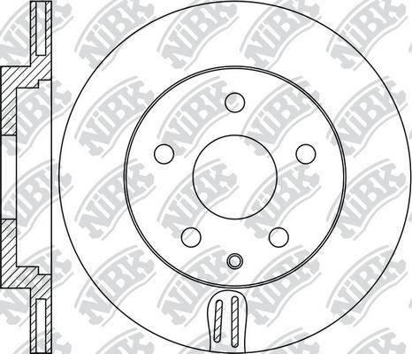 NiBK RN1907 - Kočioni disk www.molydon.hr