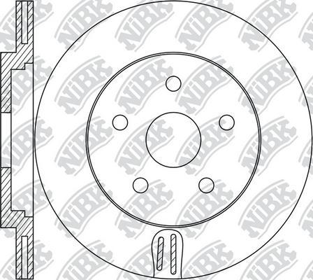 NiBK RN1917 - Kočioni disk www.molydon.hr