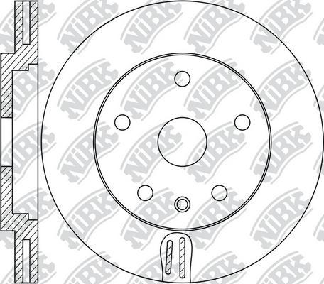 NiBK RN1984 - Kočioni disk www.molydon.hr