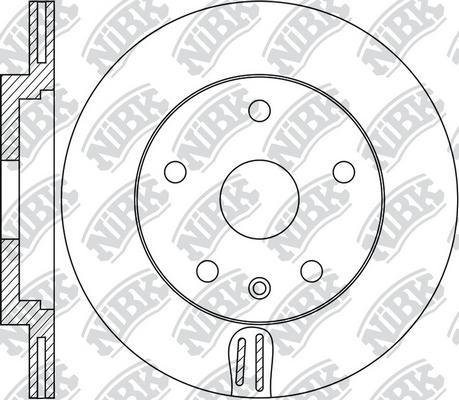 NiBK RN1930 - Kočioni disk www.molydon.hr