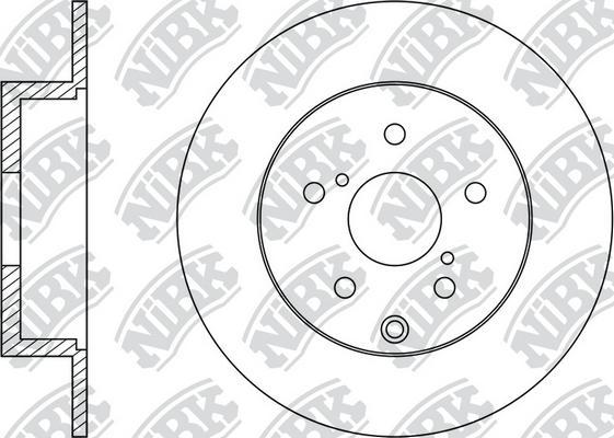 NiBK RN1441 - Kočioni disk www.molydon.hr