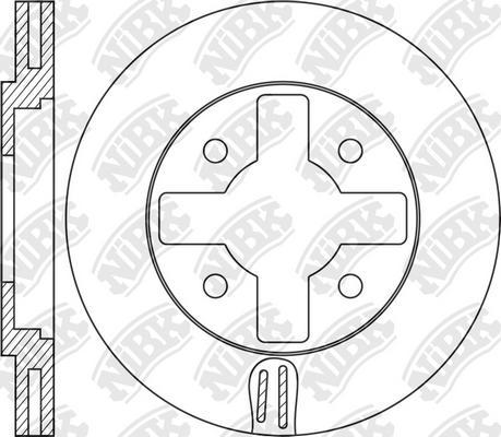 NiBK RN1455 - Kočioni disk www.molydon.hr