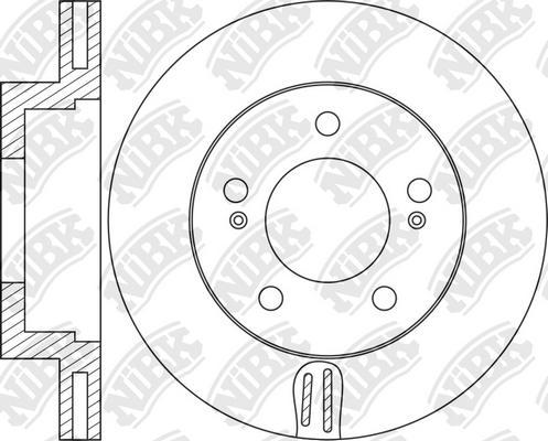 NiBK RN1456 - Kočioni disk www.molydon.hr