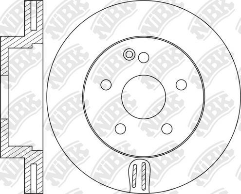 NiBK RN1463 - Kočioni disk www.molydon.hr