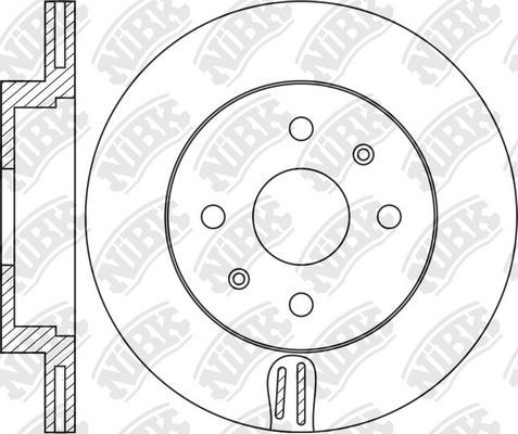 NiBK RN1462 - Kočioni disk www.molydon.hr