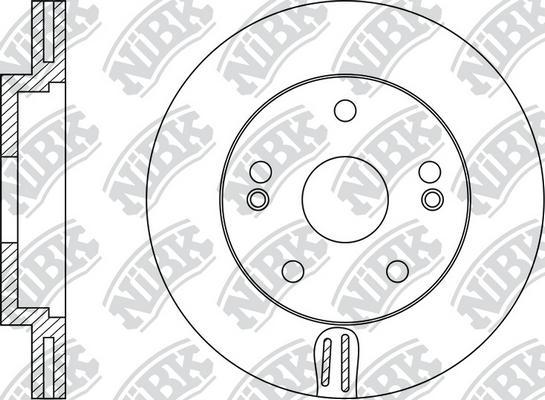 NiBK RN1408 - Kočioni disk www.molydon.hr