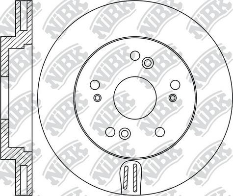 NiBK RN1418 - Kočioni disk www.molydon.hr