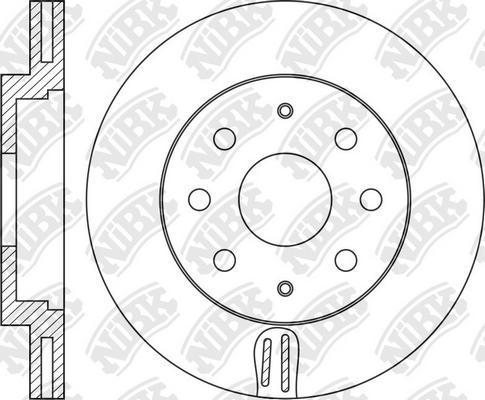 NiBK RN1592 - Kočioni disk www.molydon.hr