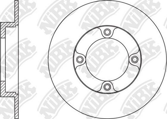 NiBK RN1546 - Kočioni disk www.molydon.hr