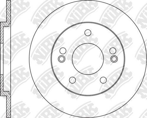 NiBK RN1556 - Kočioni disk www.molydon.hr