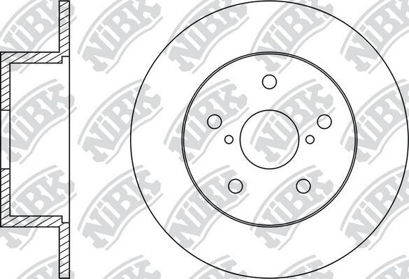 NiBK RN1509 - Kočioni disk www.molydon.hr