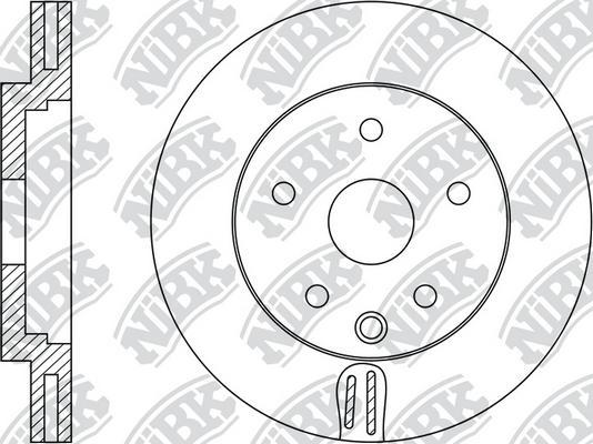 NiBK RN1505 - Kočioni disk www.molydon.hr