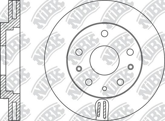 NiBK RN1501 - Kočioni disk www.molydon.hr