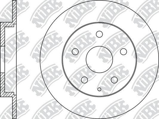 NiBK RN1517 - Kočioni disk www.molydon.hr