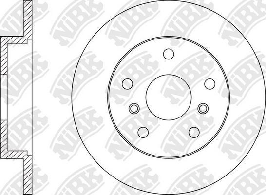 NiBK RN1570 - Kočioni disk www.molydon.hr