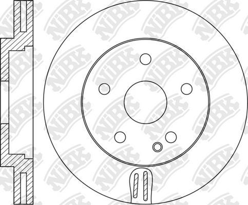 NiBK RN1697 - Kočioni disk www.molydon.hr