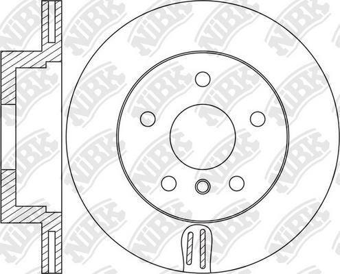 NiBK RN1646 - Kočioni disk www.molydon.hr