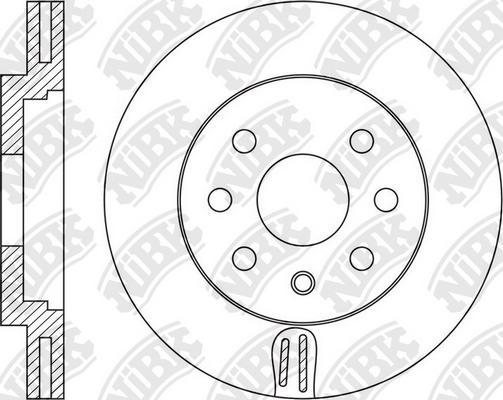 NiBK RN1647 - Kočioni disk www.molydon.hr