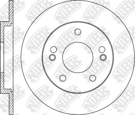 NiBK RN1601 - Kočioni disk www.molydon.hr