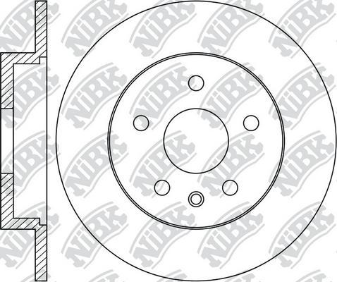 NiBK RN1685 - Kočioni disk www.molydon.hr