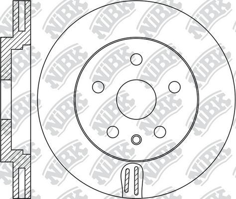 NiBK RN1682 - Kočioni disk www.molydon.hr