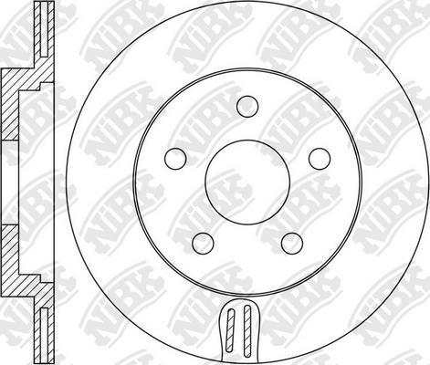 NiBK RN1632 - Kočioni disk www.molydon.hr