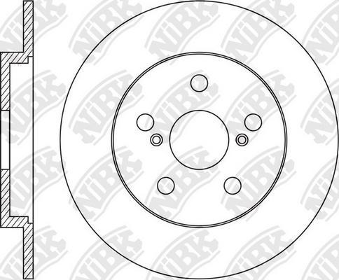 NiBK RN1626 - Kočioni disk www.molydon.hr