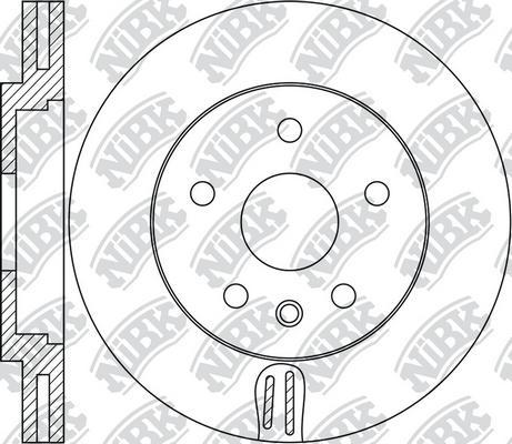 NiBK RN1679 - Kočioni disk www.molydon.hr