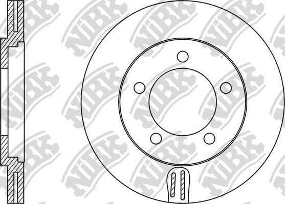 NiBK RN1095 - Kočioni disk www.molydon.hr