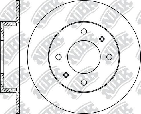 NiBK RN1096 - Kočioni disk www.molydon.hr