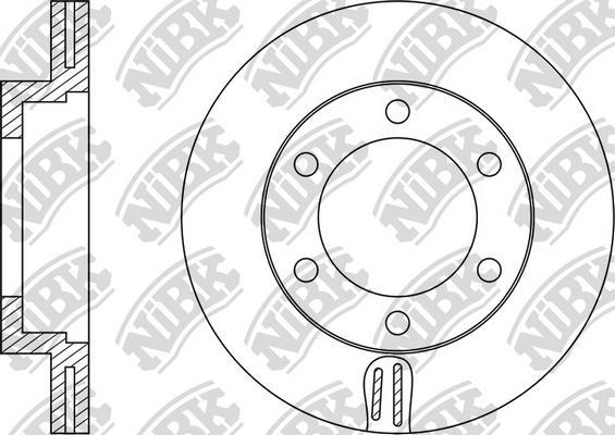 NiBK RN1090 - Kočioni disk www.molydon.hr