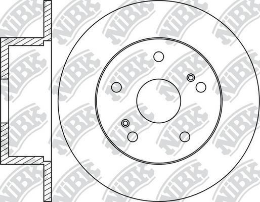 NiBK RN1092 - Kočioni disk www.molydon.hr