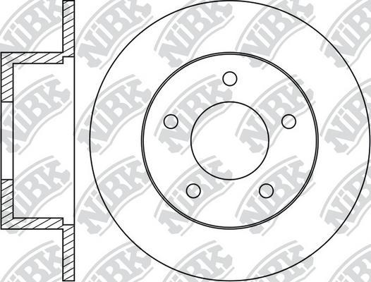 NiBK RN1049 - Kočioni disk www.molydon.hr