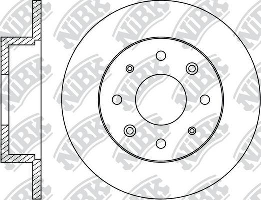 NiBK RN1047 - Kočioni disk www.molydon.hr