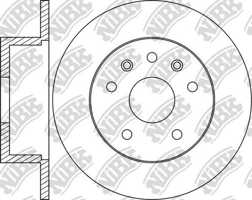 NiBK RN1063 - Kočioni disk www.molydon.hr